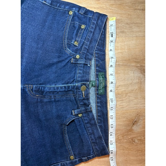 Lauren Ralph Lauren Jeans Classic Bootcut Sz 10 Dark Wash Stretch Women's EUC - Picture 3 of 8